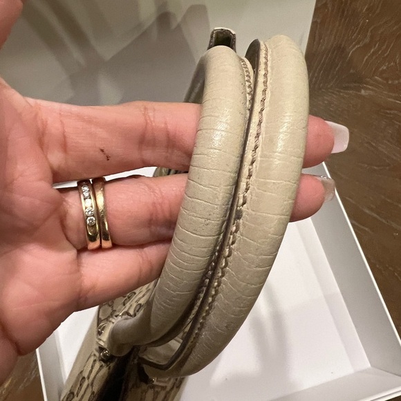 πVintage Gucci Hasler Web Tote Monogramπ - Picture 6 of 10